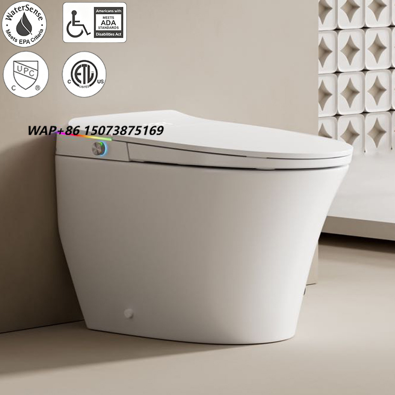 Smart Night Light - Smart Toilet Ceramic Fully Automatic Flip