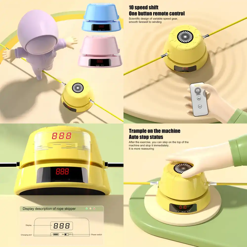 Smart Home Display - WAP01 Smart Electric Skipping Rope Machine