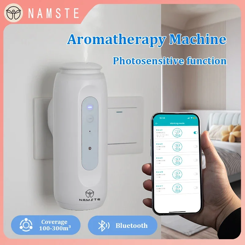 Smart Night Light - NAMSTE Portable Smart Diffuser 300m³ Bluetooth