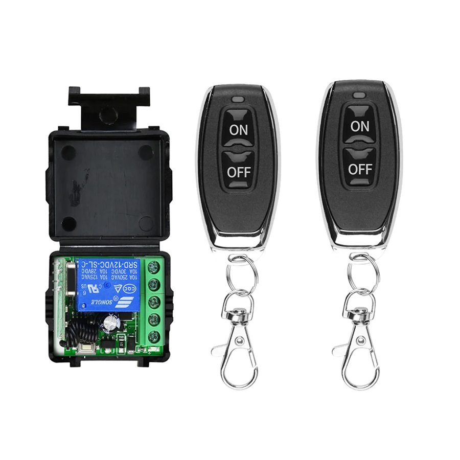 Smart Garage Door Opener - RF 433Mhz Universal Gate Remote Control