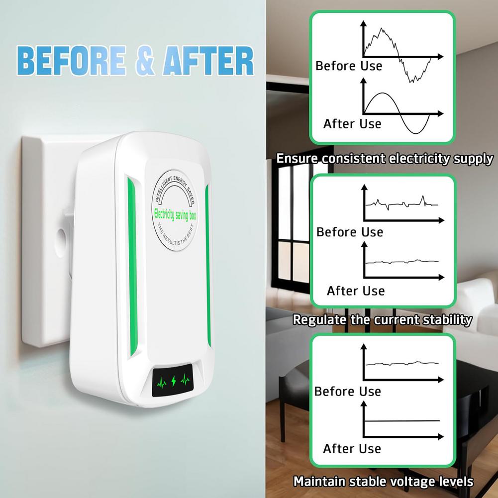 Smart Home Energy Management - Intelligent Energy Saving Box, 90V-250V Home