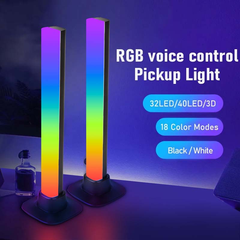 Smart Night Light - LED Desktop Smart RGB Light Bars