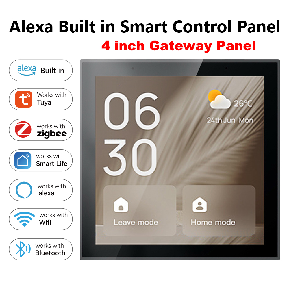 Smart Home Control Panel - 2026 Golden Security TPP01 4 Inch