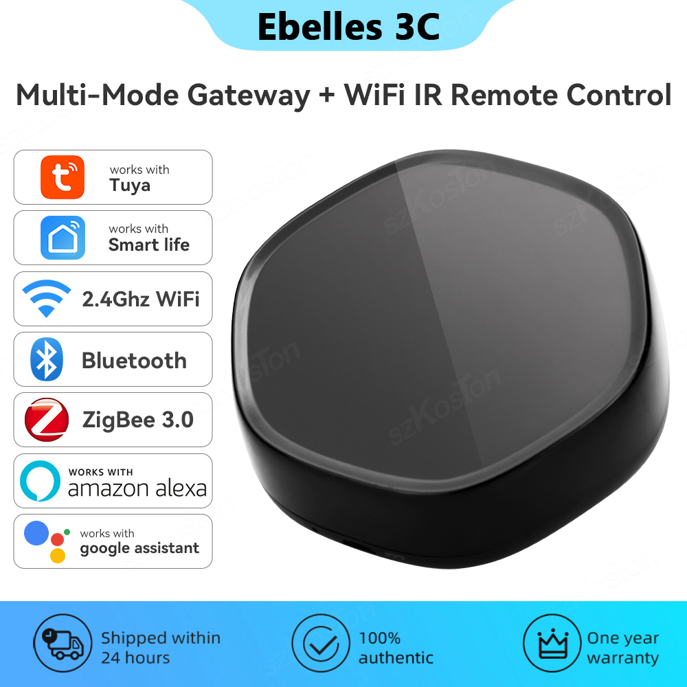 Smart Home Control Panel - Tuya Smart Home Multimode Gateway Hub