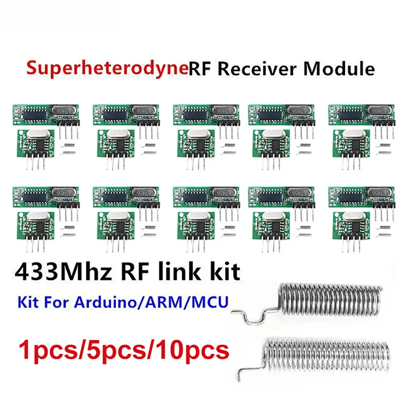 Smart Home Arduino Uno - 433Mhz RF Transmitter and Receiver Module