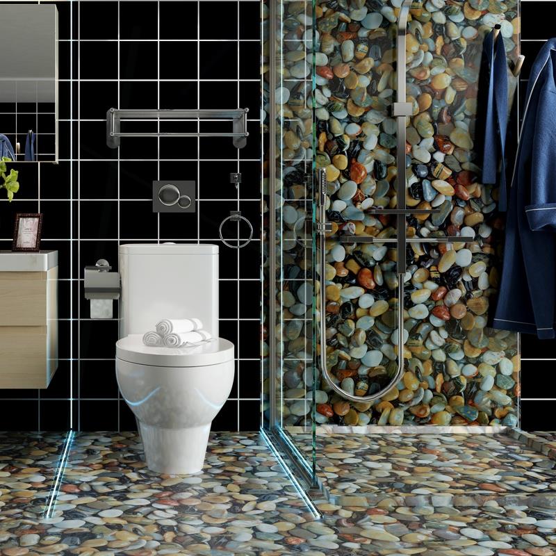 PVC Pebble Marble Wallpaper Ba - огляд і ціна Smart Home Film