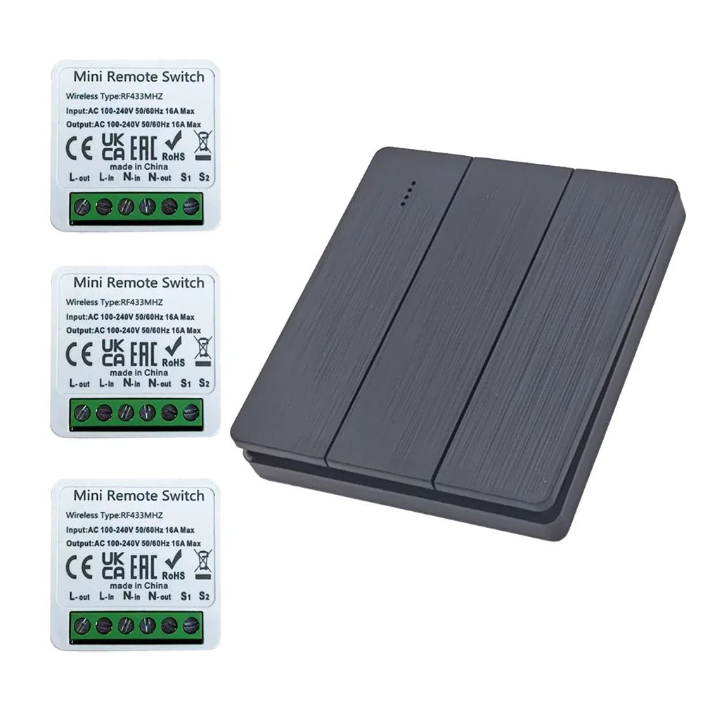 433Mhz RF Wireless Smart Switc - огляд і ціна Smart Home Control Panel