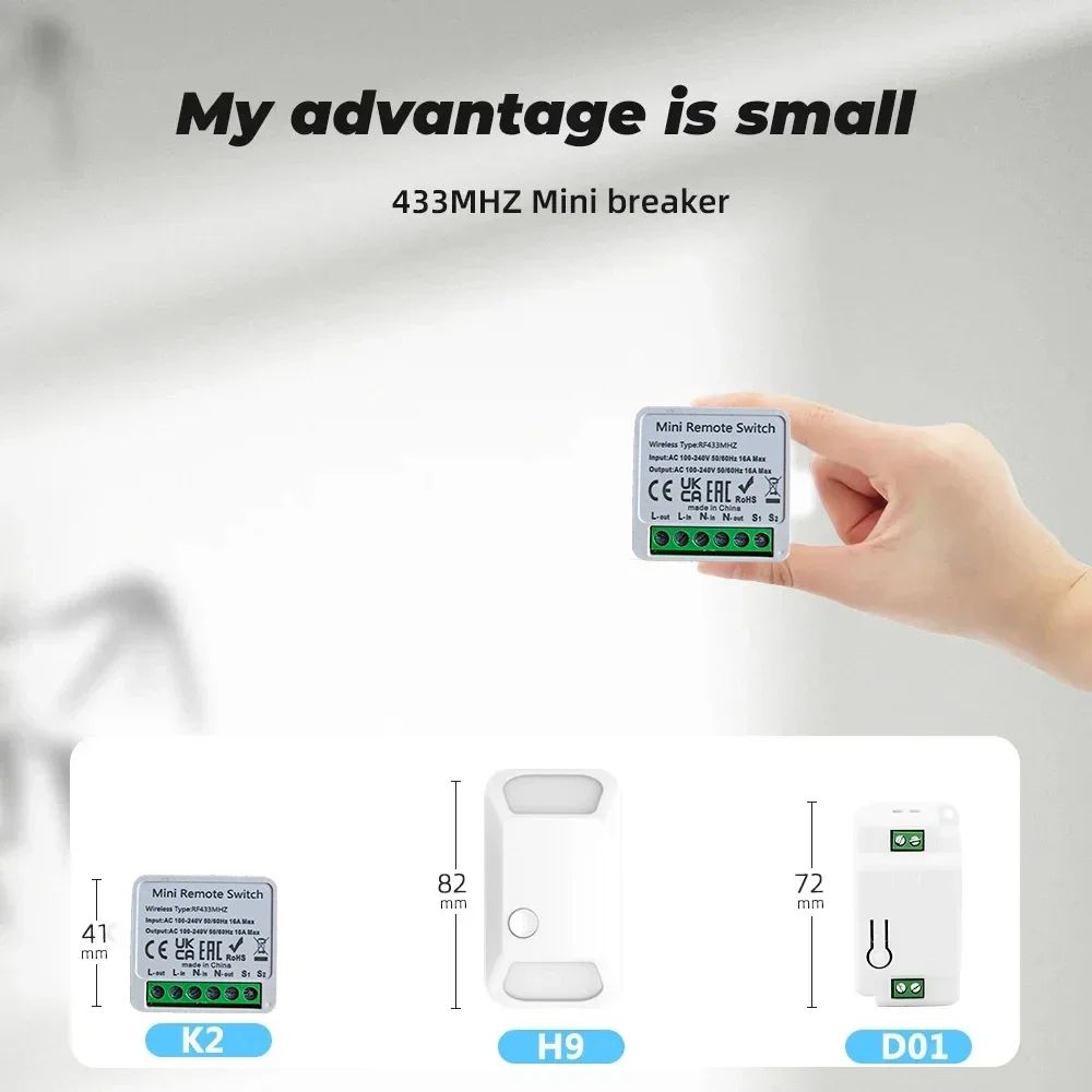 433Mhz RF Wireless Smart Switc - огляд і ціна Smart Home Control Panel