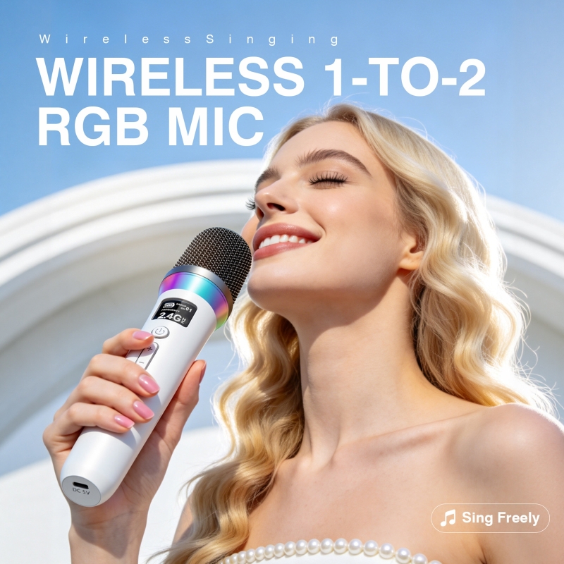 2.4G Wireless Dynamic Micropho - огляд і ціна Smart Home Display