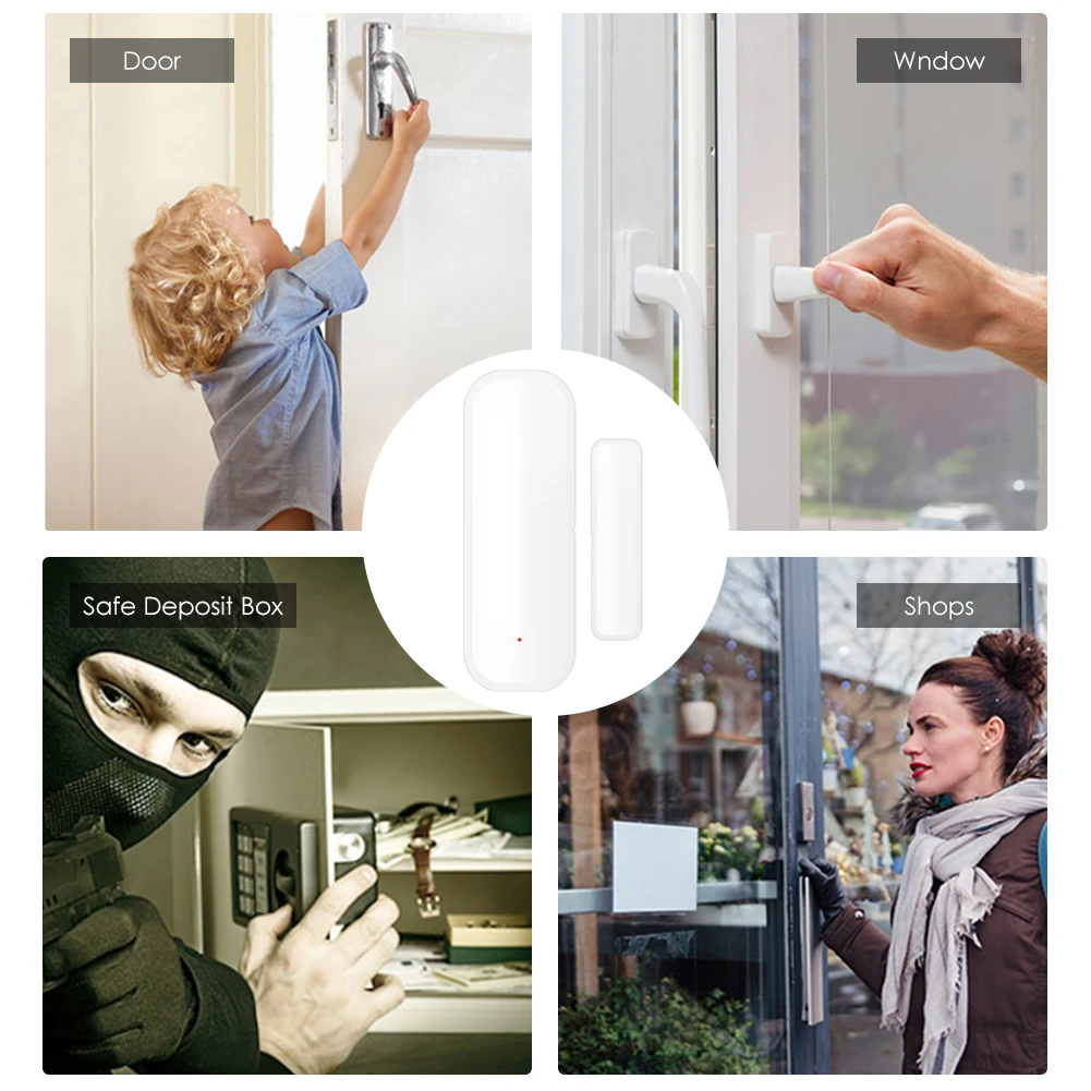 iHseno Tuya WiFi Door Sensor W - огляд і ціна Smart Home For Windows