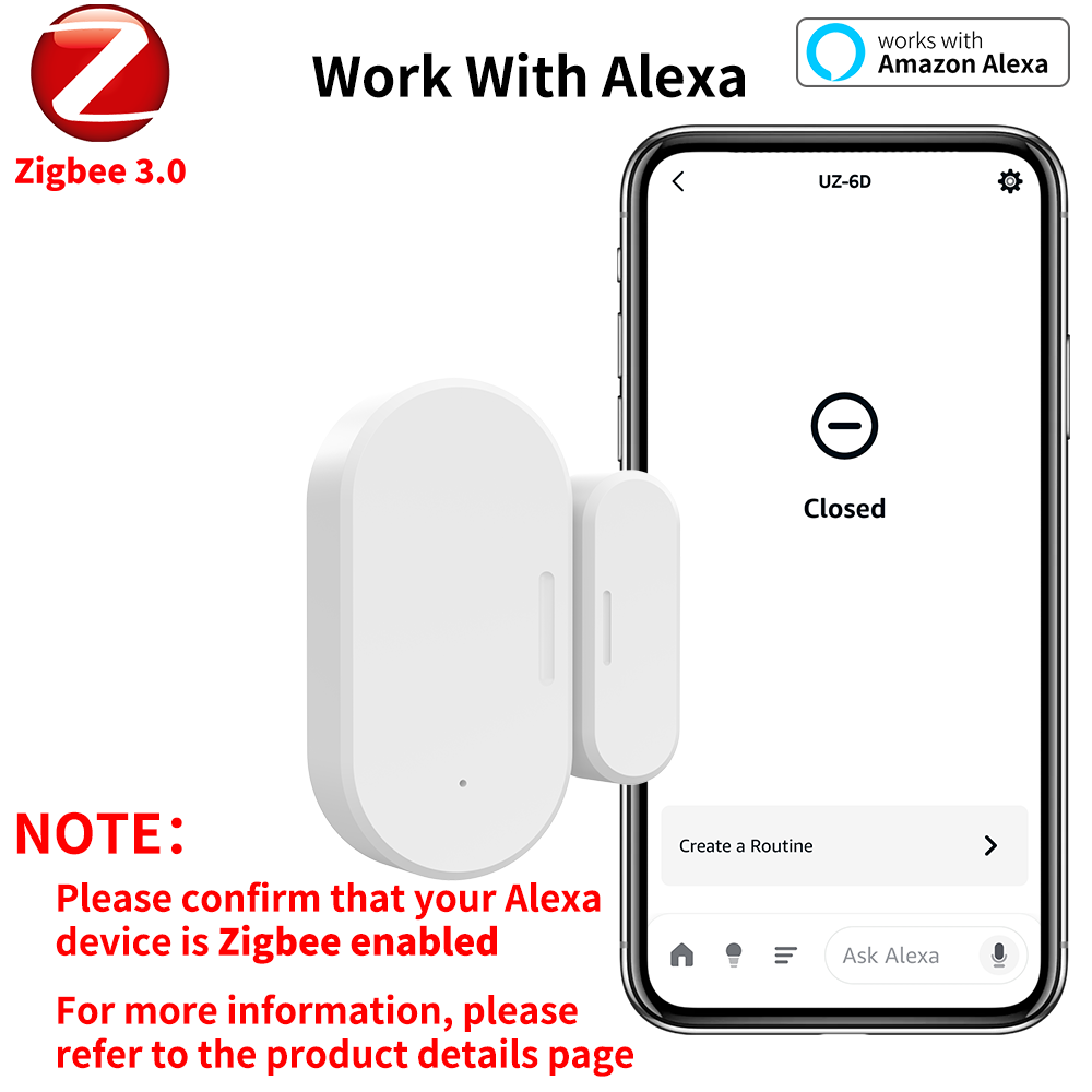 Zigbee Door Window Sensor UZ-5 - огляд і ціна Smart Home For Windows