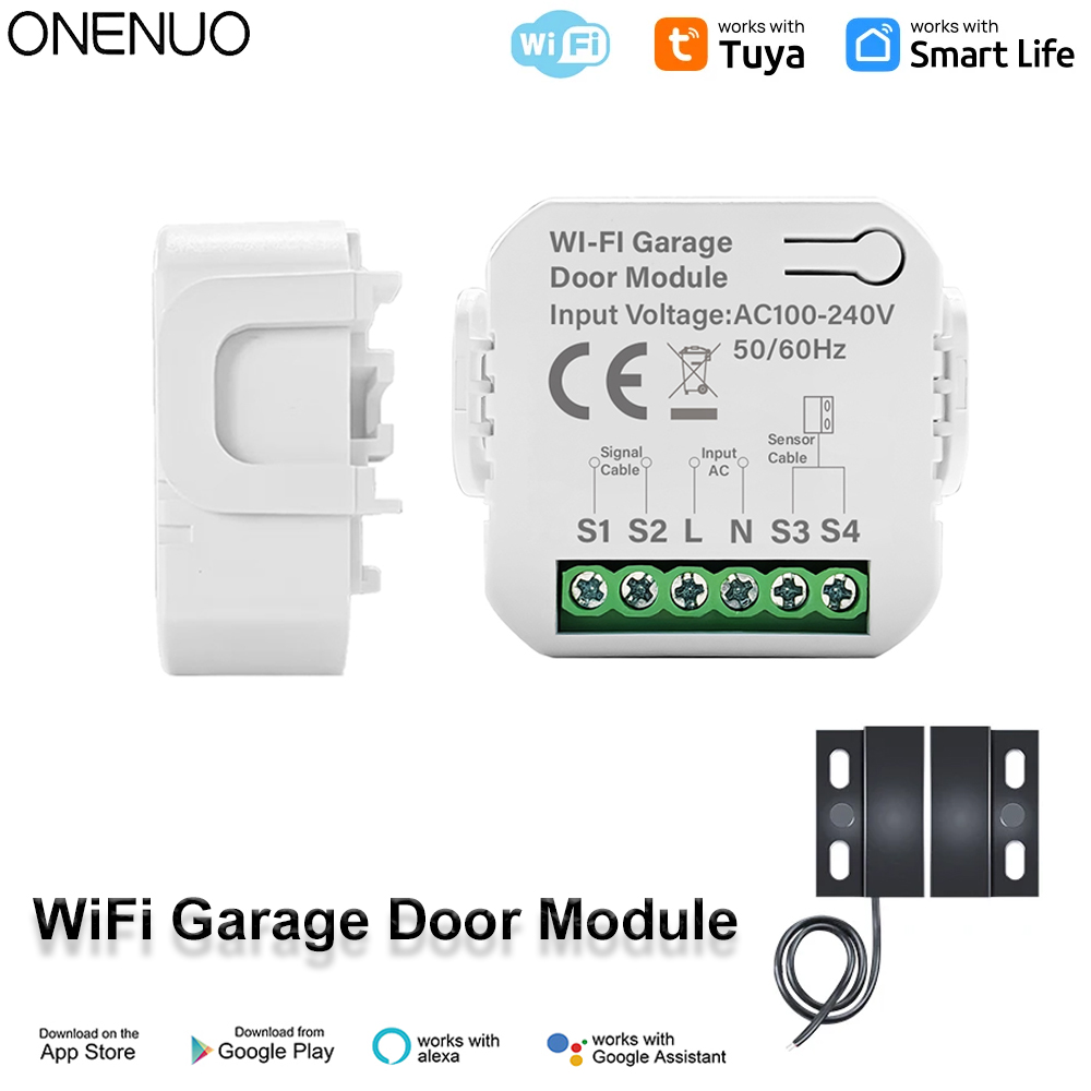 Smart Tuya WiFi Garage Door Sw - огляд і ціна Smart Garage Door Opener