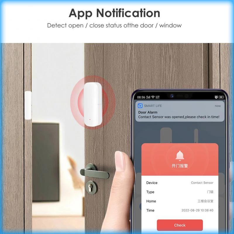 Tuya Wi-Fi Smart Door And Wind - огляд і ціна Smart Home For Windows