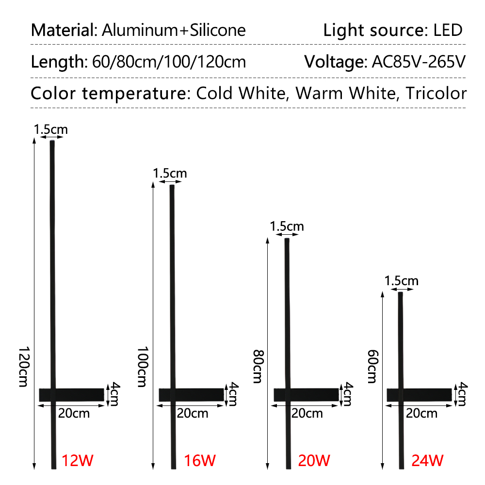Minimalism Longer LED Wall Lig - огляд і ціна Smart Night Light