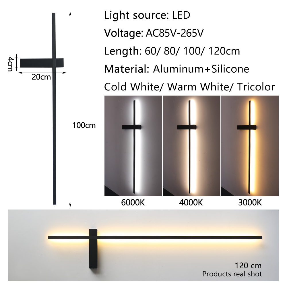 Minimalism Longer LED Wall Lig - огляд і ціна Smart Night Light