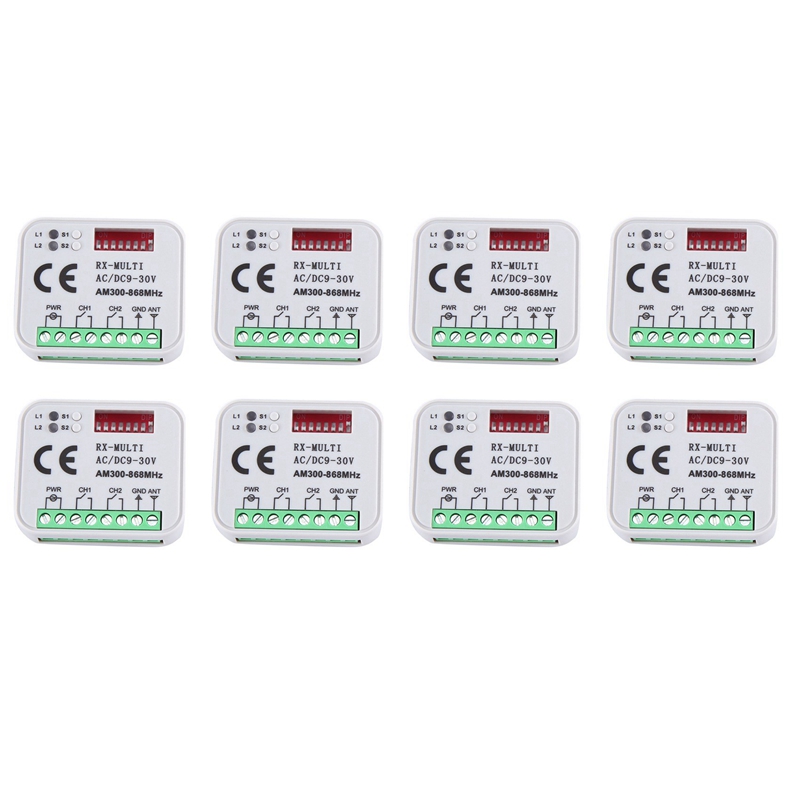 T82C Hot Sale-8X Universal RX  - огляд і ціна Smart Garage Door Opener