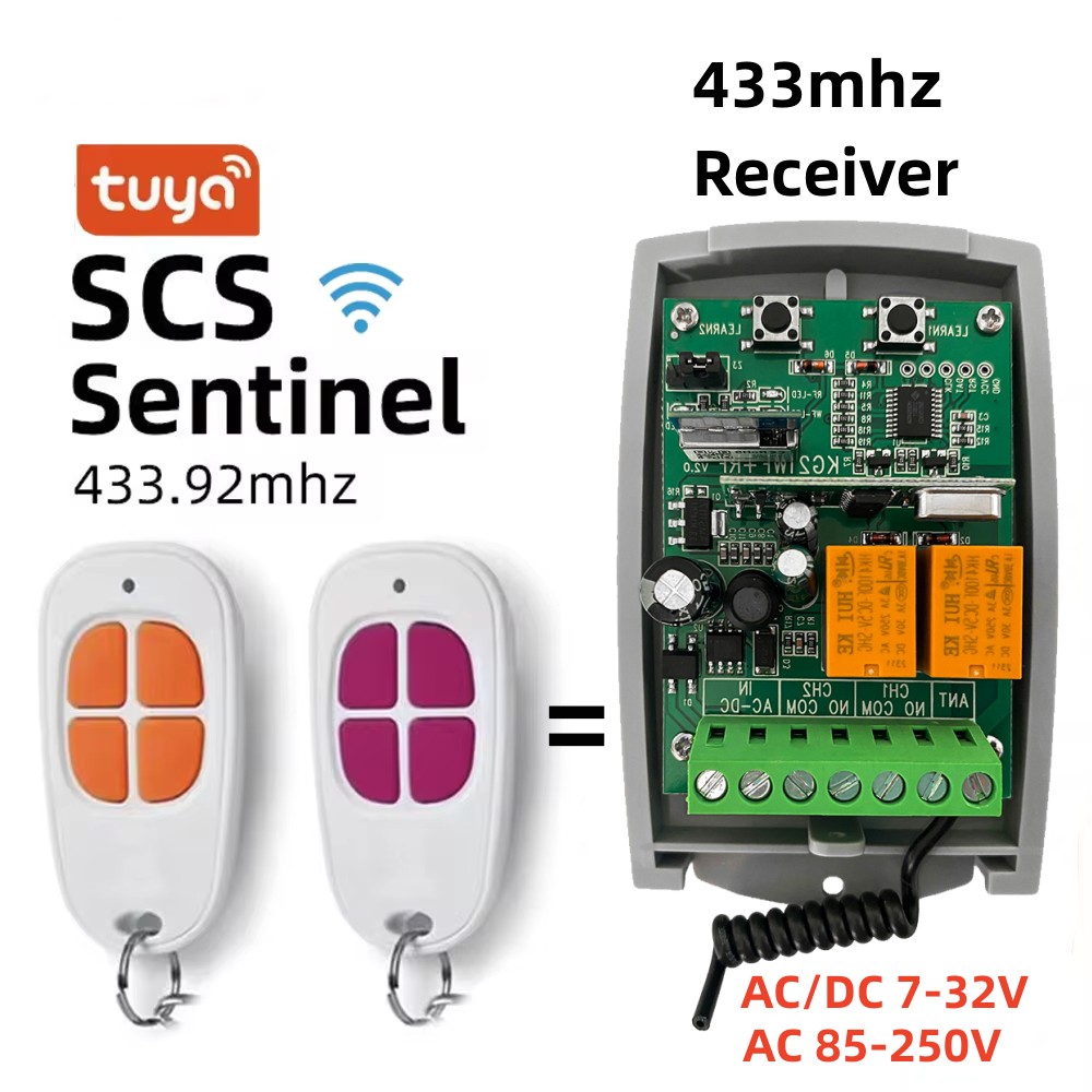 SCS SENTINEL Controller Tuya W - огляд і ціна Smart Garage Door Opener