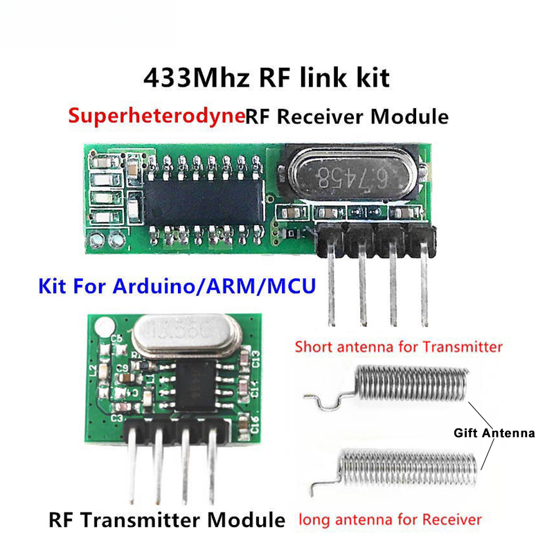 Superheterodyne RF Transceiver - огляд і ціна Smart Home Arduino Uno
