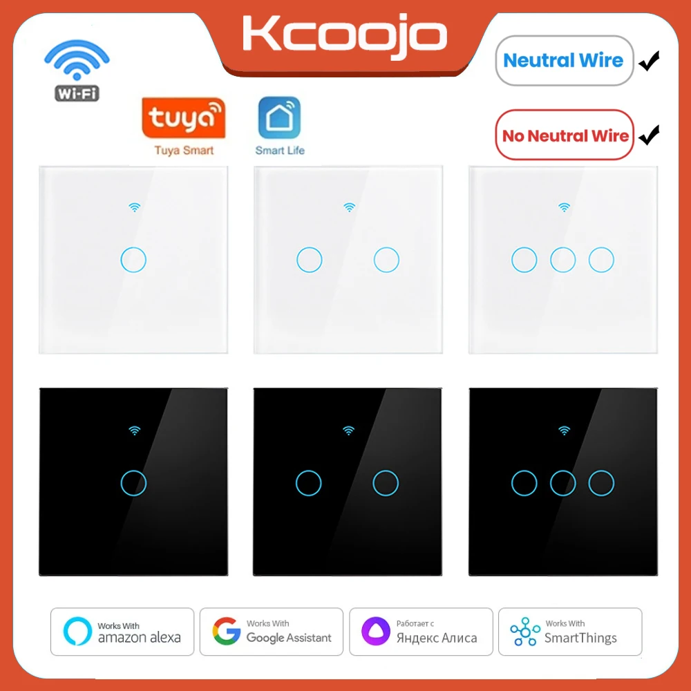 Tuya Wifi EU Smart Switches 1/ - огляд і ціна Smart Home Gadgets