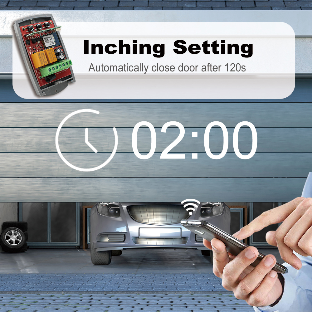 SMG8112 Tuya WIFI Smart Door O - огляд і ціна Smart Garage Door Opener