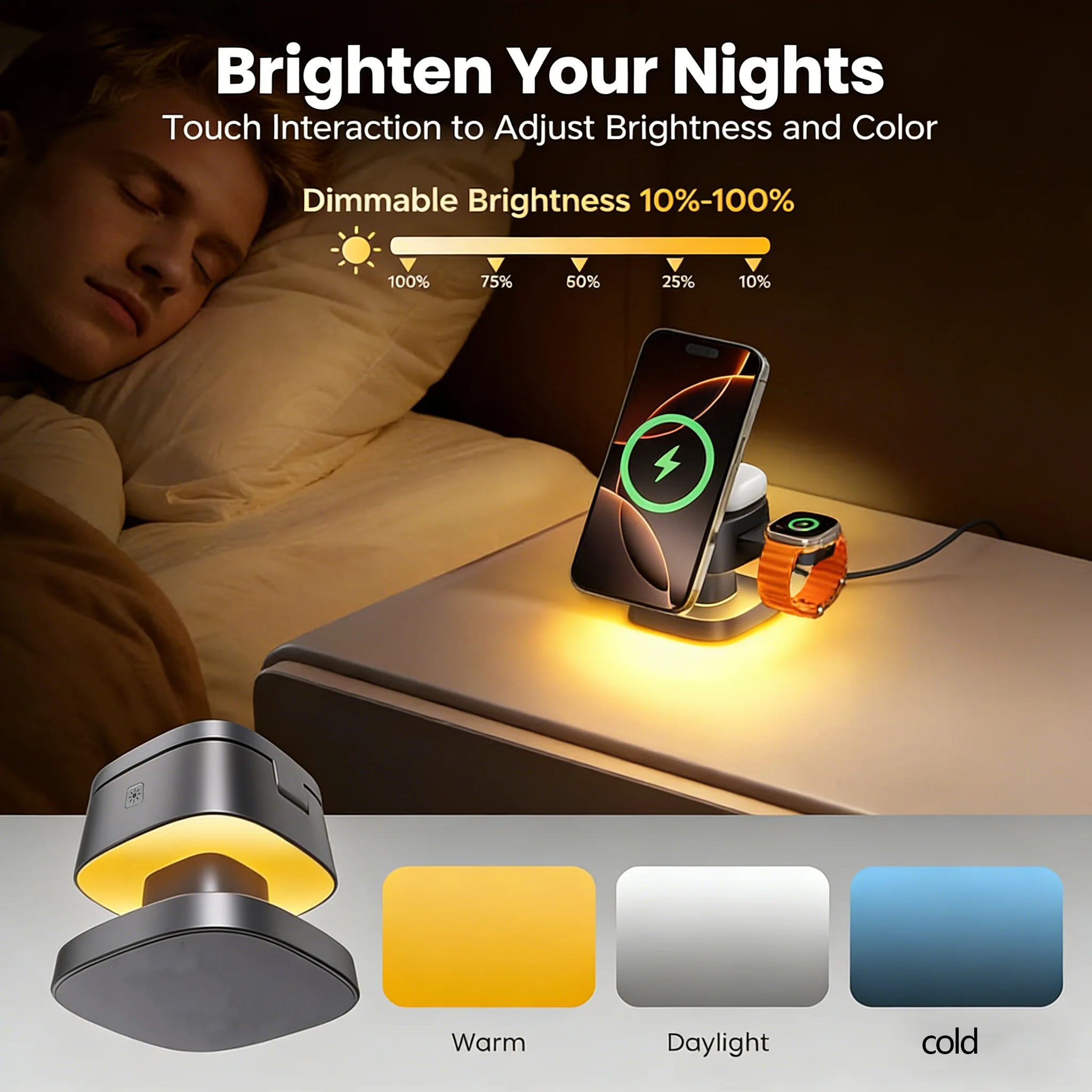 TIMESS Night Light Mashroom Wi - огляд і ціна Smart Night Light