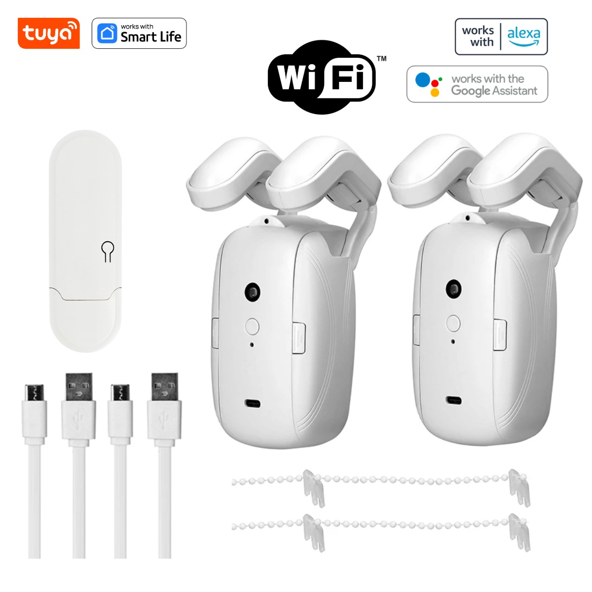 1/2PCS Tuya Smart WiFi Curtain - огляд і ціна Smart Home Control Panel