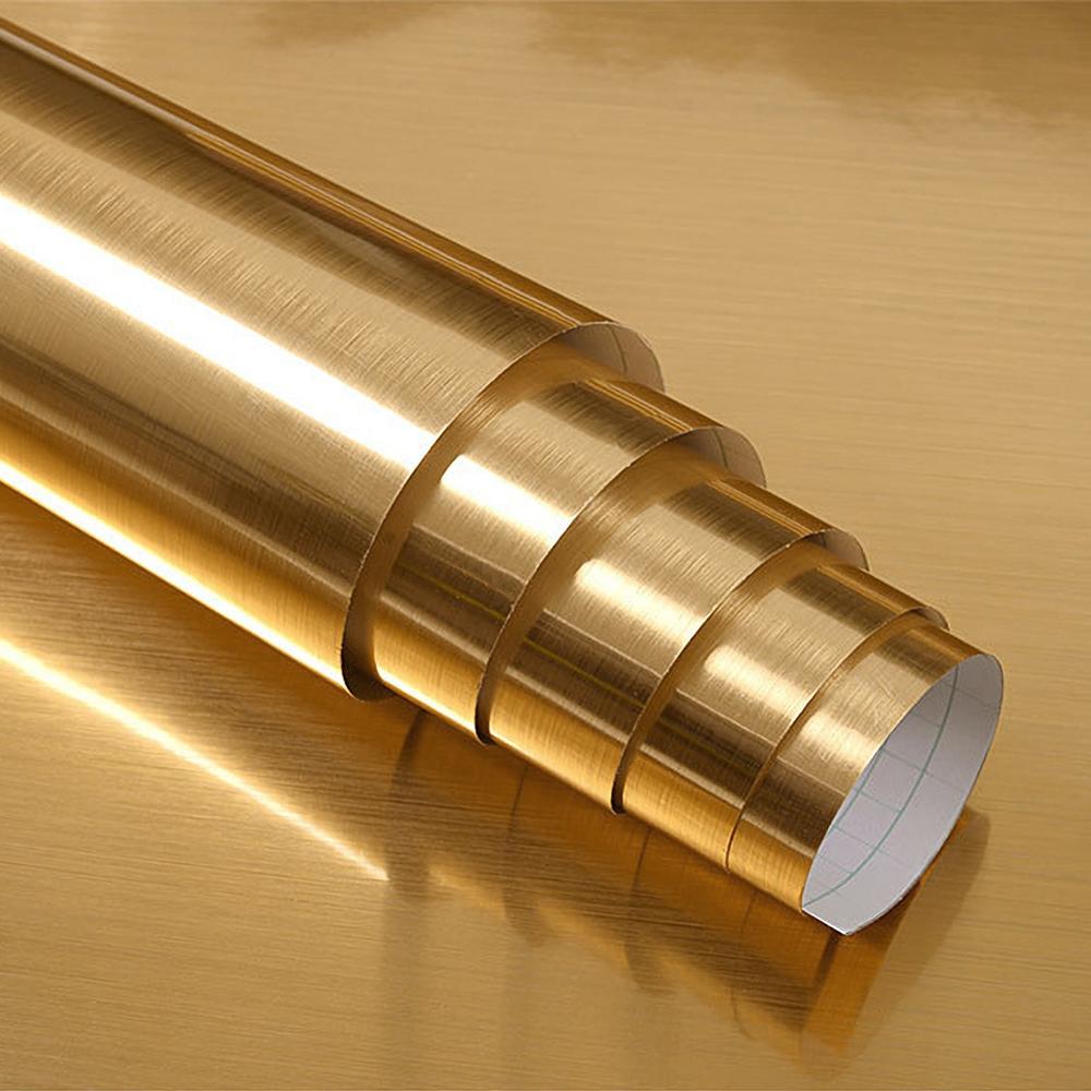 PVC Metal Brushed Gold Silver  - огляд і ціна Smart Home Film