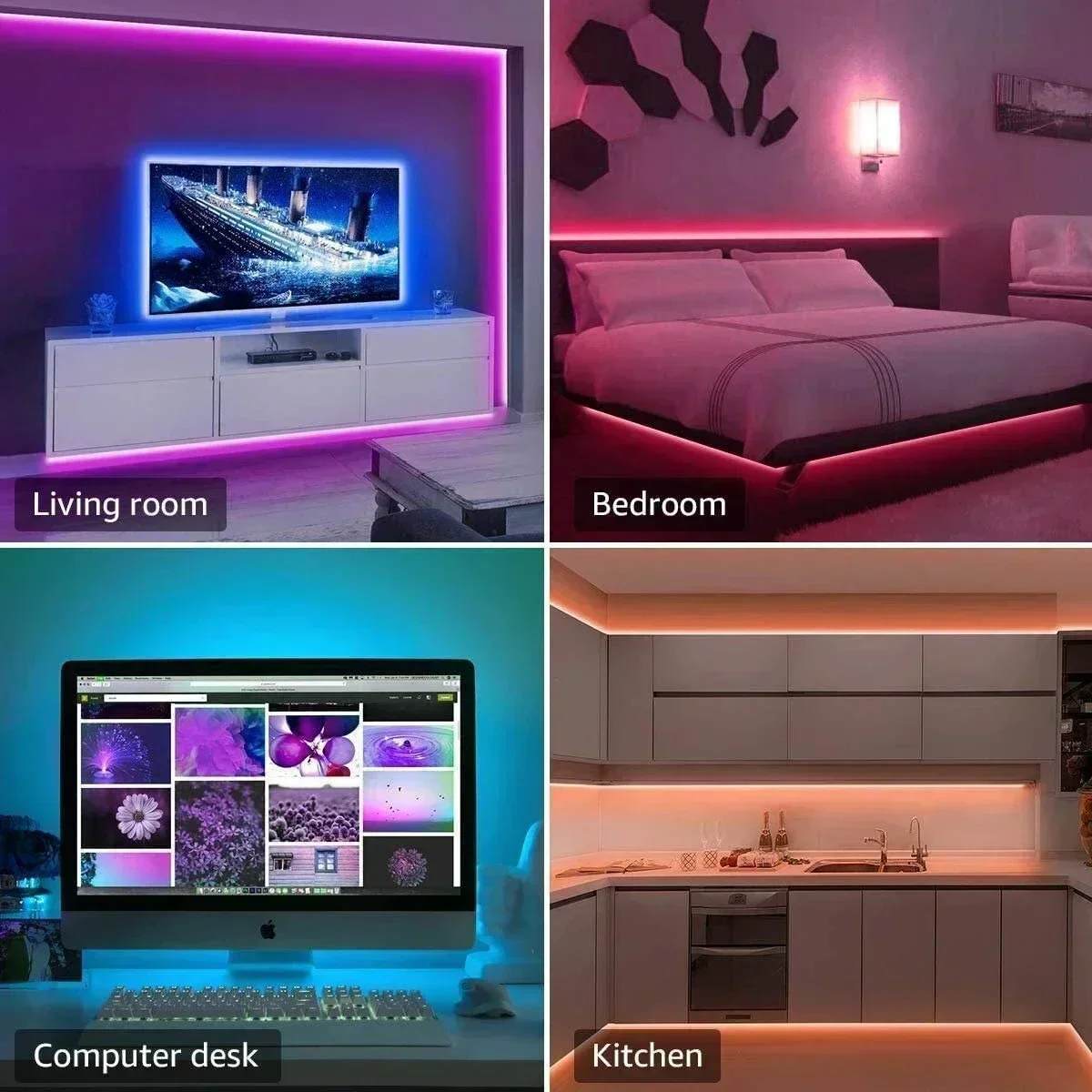 Smart RGB LED Gaming Light Str - огляд і ціна Smart Night Light