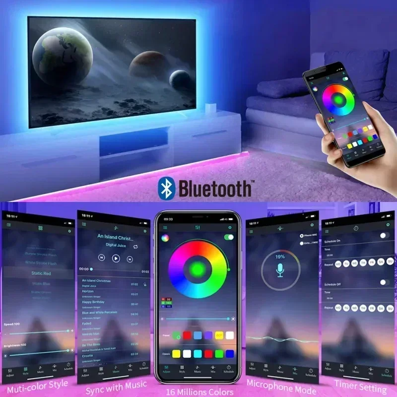 Smart RGB LED Gaming Light Str - огляд і ціна Smart Night Light