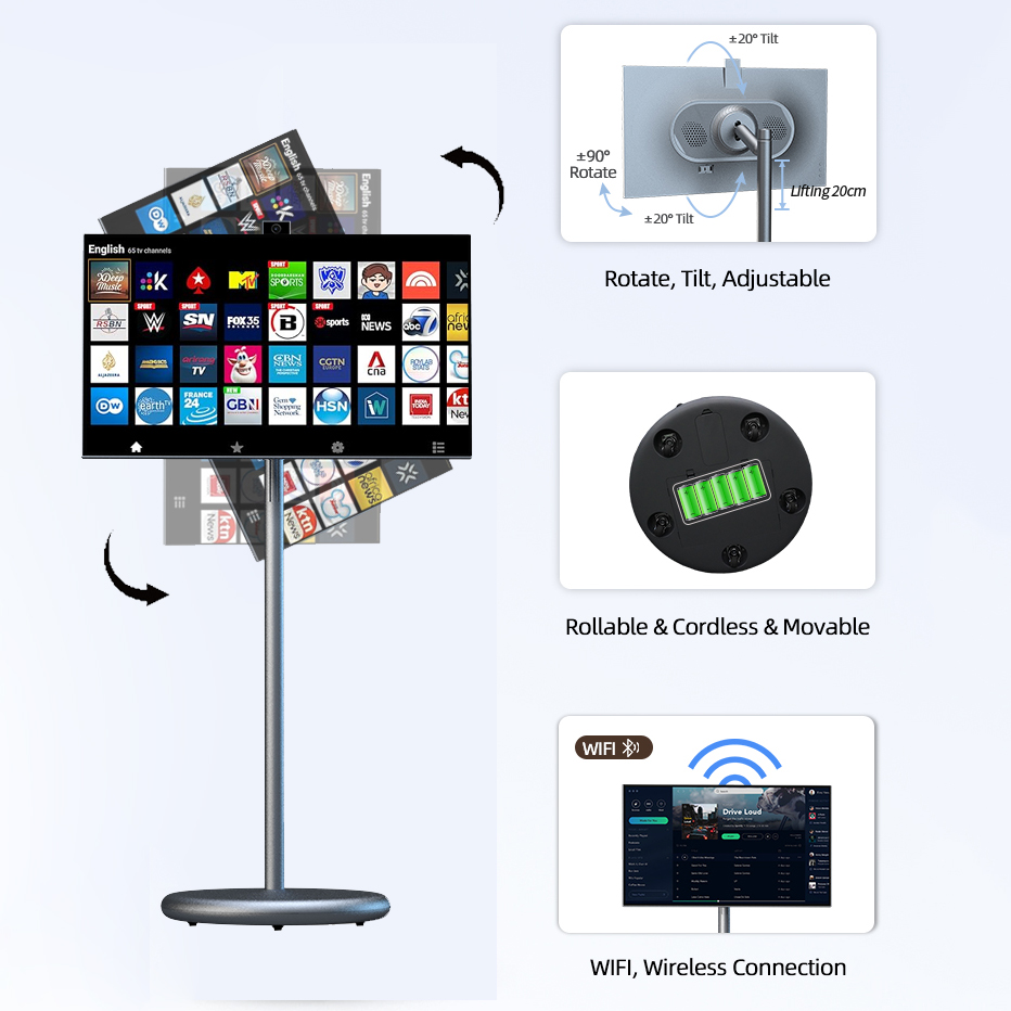 Smart Portable TV Display Mobi - огляд і ціна Smart Home Display
