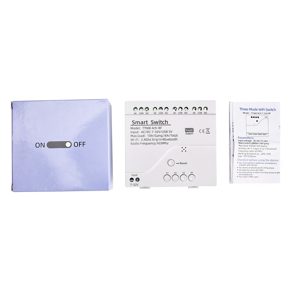 DC 5V-32V Intelligence WiFi Re - огляд і ціна Smart Home Control Panel