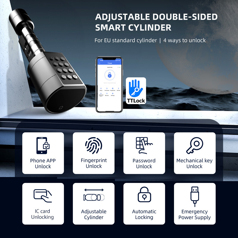 Smart Euro Cylindrical Door Lo - огляд і ціна Smart Home For Windows