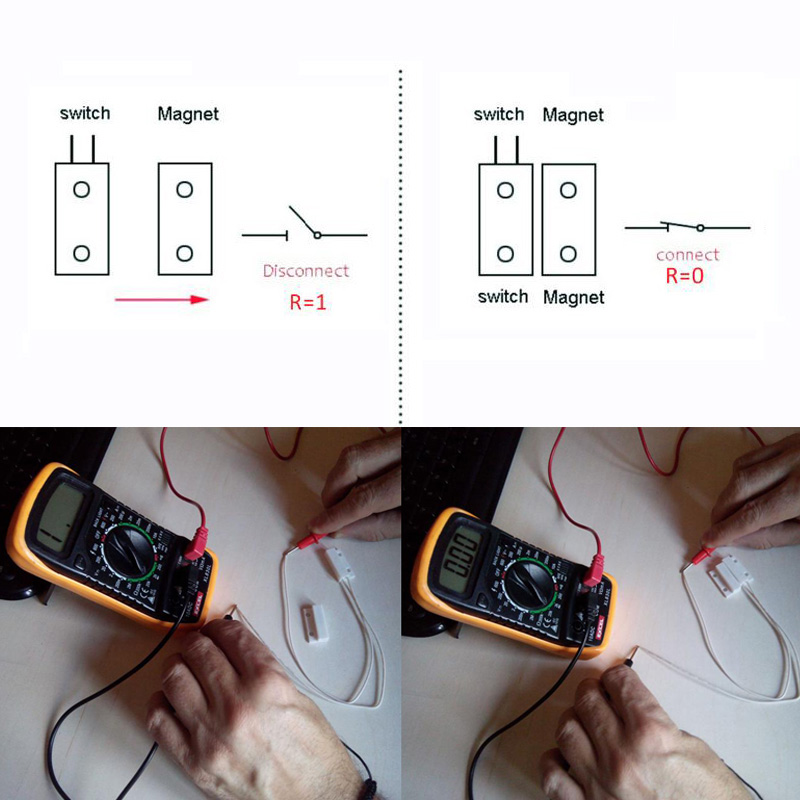 1/2/3/4/5/10/20PCS MC-38 Wired - огляд і ціна Smart Home For Windows