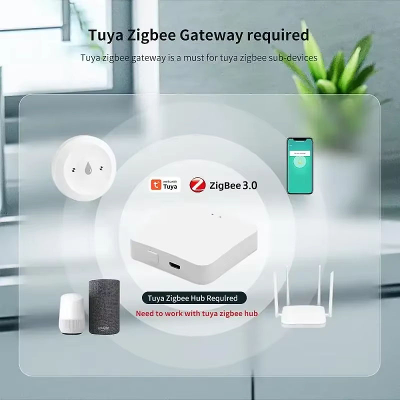 Tuya ZigBee 3.0 Water Leak Det - огляд і ціна Smart Home Tools