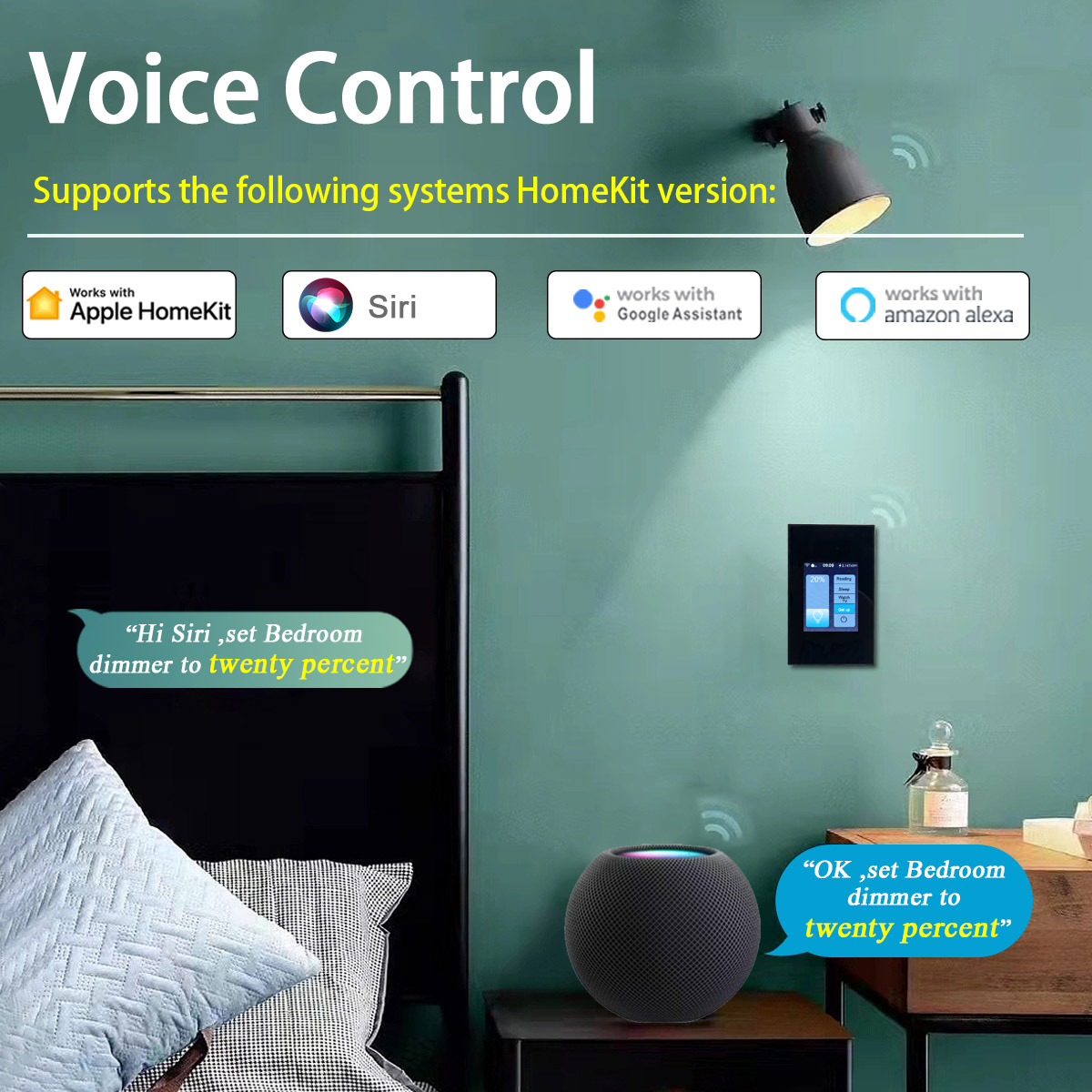 Lanbon Switch 8 Homekit 5 in 1 - огляд і ціна Smart Home Control Panel