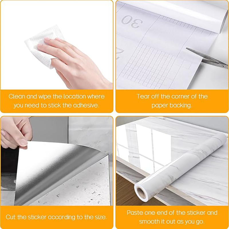 Glossy White Self-Adhesive Wal - огляд і ціна Smart Home Film