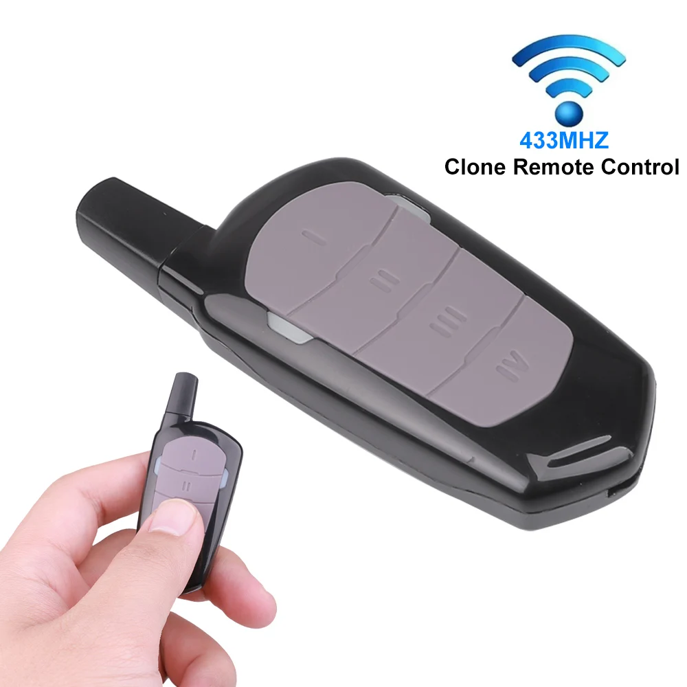 433MHz Wireless Auto Copy Remo - огляд і ціна Smart Garage Door Opener