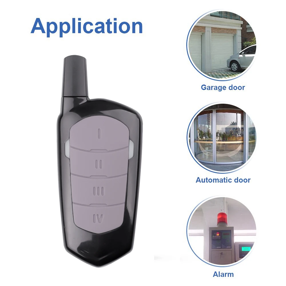 433MHz Wireless Auto Copy Remo - огляд і ціна Smart Garage Door Opener