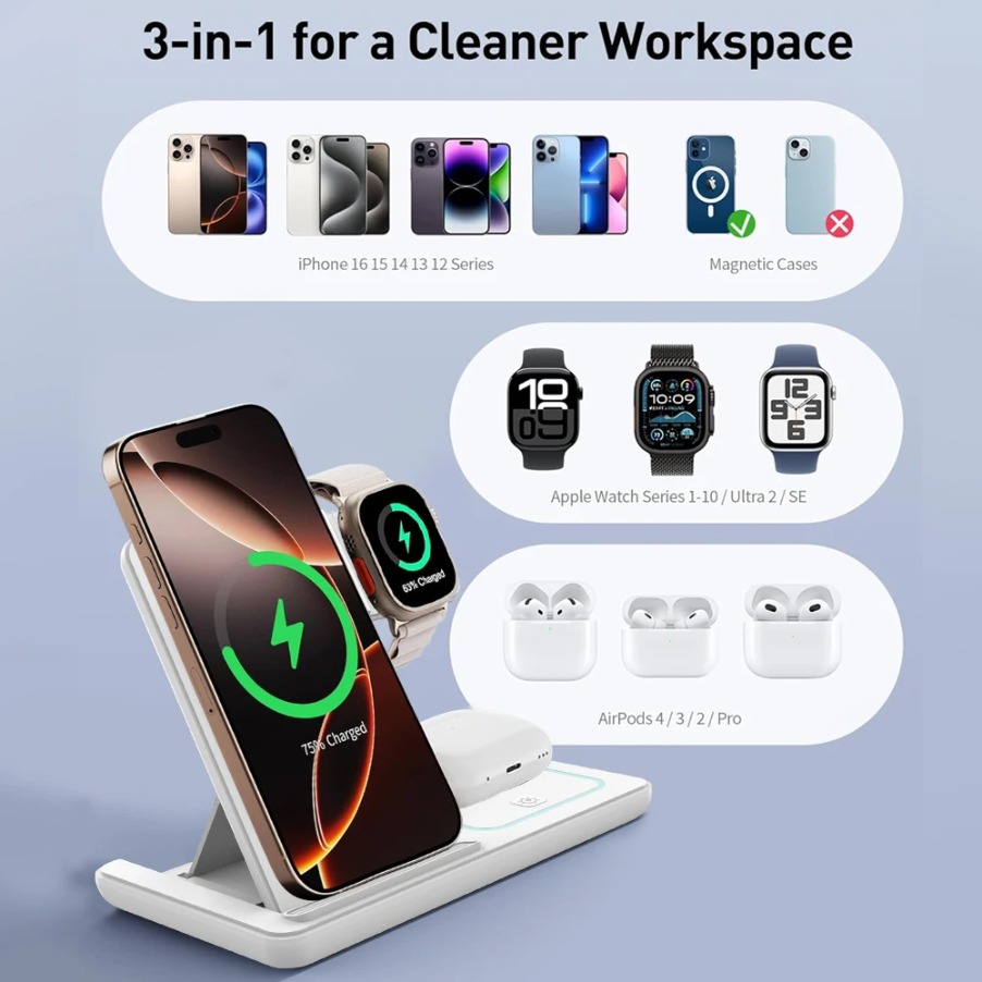 3 in 1 Foldable Night LED Ligh - огляд і ціна Smart Night Light