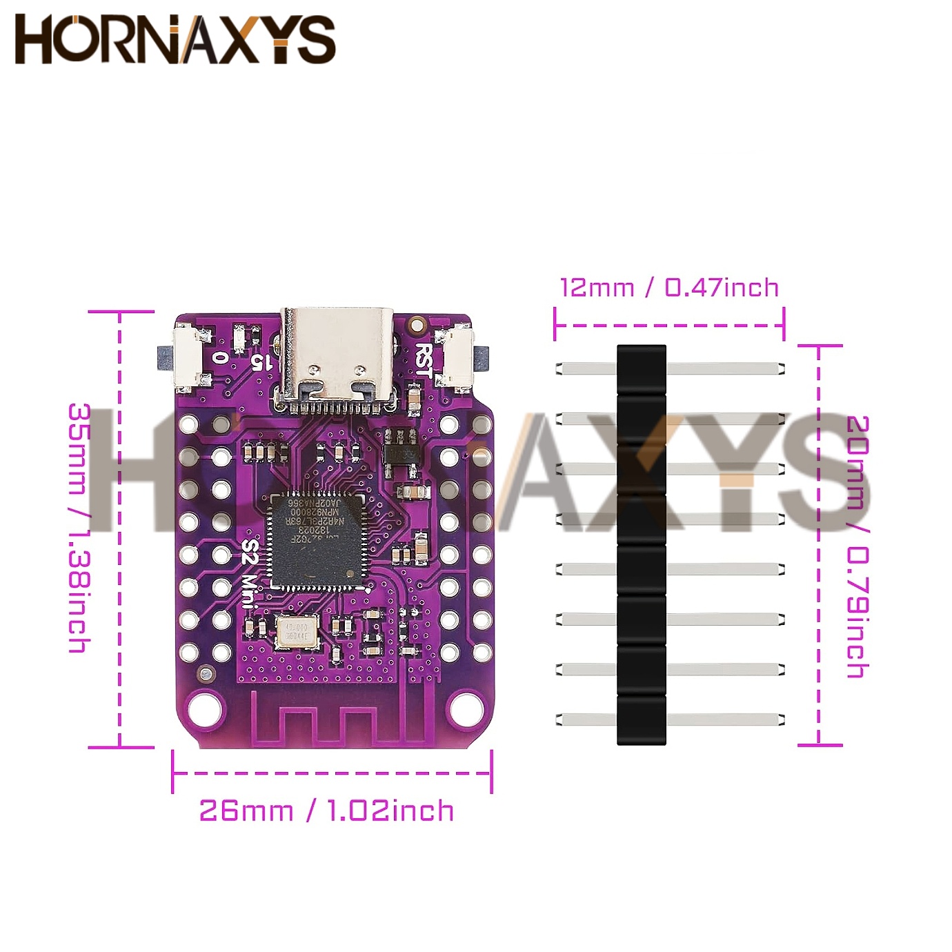 1-10PCS/ESP32 S2 Mini V1.0.0 - - огляд і ціна Smart Home Arduino Uno