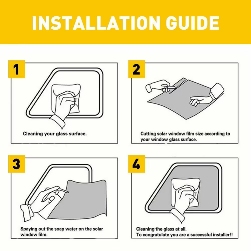 50cmx3m Car Window Privacy Fil - огляд і ціна Smart Home Film
