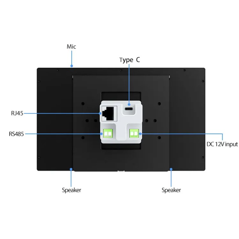 8 Inch POE Wall-Mounted Touch  - огляд і ціна Smart Home Knx