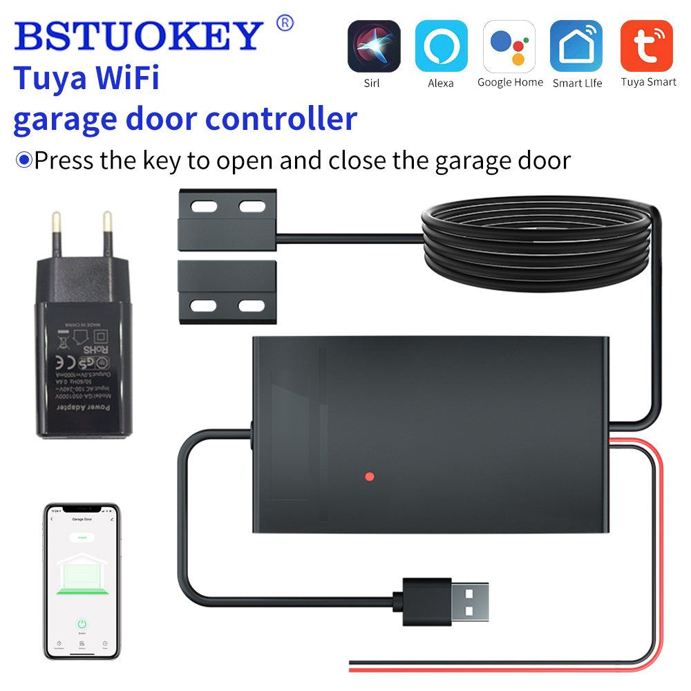 Tuya Garage Door Controller Sm - огляд і ціна Smart Garage Door Opener